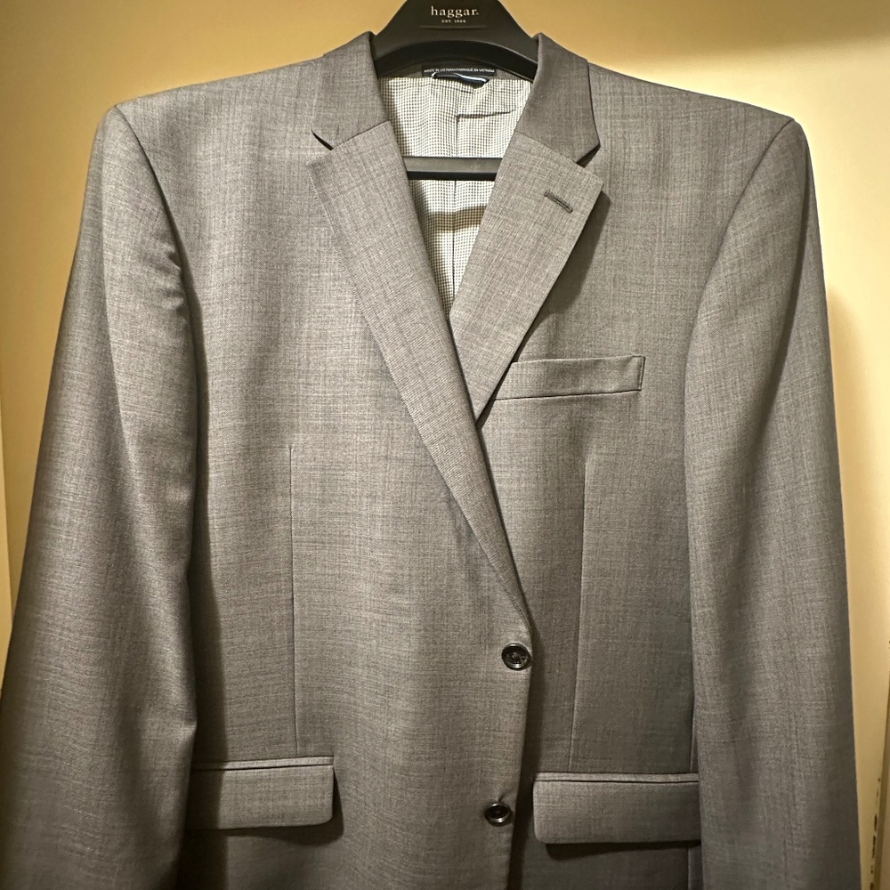 Tommy Hilfiger R46 Gray Suit Jacket
